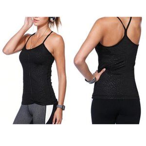 Avocado Black Leopard Racerback Tank